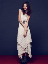 Load image into Gallery viewer, 2019 Summer Autumn Lace Up Fashion Sexy Long Dress Women High Quality Asymmetrical Backless Lady Beach Wear - My Active Store 