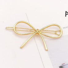 Load image into Gallery viewer, Fashion Woman Hair Accessories Triangle Hair Clip Pin Metal Geometric Alloy Moon Circle Hairgrip Barrette Girls Holder - My Active Store 