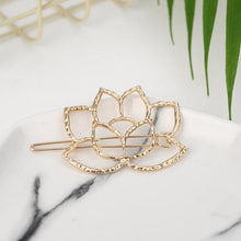 Load image into Gallery viewer, Fashion Woman Hair Accessories Triangle Hair Clip Pin Metal Geometric Alloy Moon Circle Hairgrip Barrette Girls Holder - My Active Store 