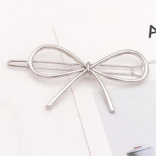 Load image into Gallery viewer, Fashion Woman Hair Accessories Triangle Hair Clip Pin Metal Geometric Alloy Moon Circle Hairgrip Barrette Girls Holder - My Active Store 