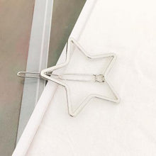 Load image into Gallery viewer, Fashion Woman Hair Accessories Triangle Hair Clip Pin Metal Geometric Alloy Moon Circle Hairgrip Barrette Girls Holder - My Active Store 