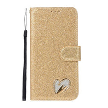 Load image into Gallery viewer, Love Jewell Case For Samsug Galaxy A7 A6 A8 J6 Plus 2018 Glitter Bling Leather Flip Case For Samsung J3 J5 J7 A3 A5 2017 Cover - My Active Store 