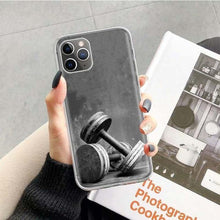 Load image into Gallery viewer, Bodybuilding Gym Fitness Case for Apple iphone 11 Pro XS Max XR X 7 8 6 6S Plus 5 5S SE 10 Ten Gift Silicone Phone Cover Coque - My Active Store 