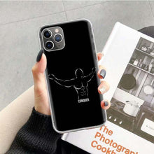Load image into Gallery viewer, Bodybuilding Gym Fitness Case for Apple iphone 11 Pro XS Max XR X 7 8 6 6S Plus 5 5S SE 10 Ten Gift Silicone Phone Cover Coque - My Active Store 