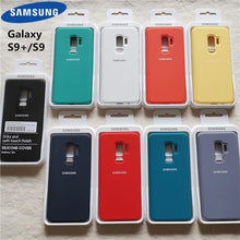 Load image into Gallery viewer, Samsung Galaxy S9 S9+ Ofiice Original Style Case Liquid Silicone Cover Silky Solf-touch Shell for S9+ S9 Plus  Bottom Closed - My Active Store 