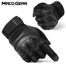 Load image into Gallery viewer, Touch Screen Hard Knuckle Tactical Gloves PU Leather Army Military Combat Airsoft Outdoor Sport Cycling Paintball Hunting Swat - My Active Store 