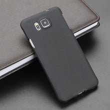 Load image into Gallery viewer, For Samsung Alpha Black Gel TPU Slim Soft Anti Skiding Phone silicone Case Back Cover For Samsung Galaxy Alpha G850 G850F G8508S - My Active Store 