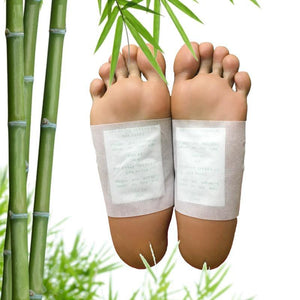 Hot Sale! 8pcs Kinoki Detox Foot Pad Patch Feet Care Body Massager Bamboo Herbal Plaster Stress Relief Better Sleep Health Care - My Active Store 