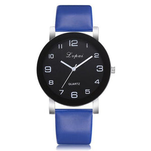 2018 New Famous Brand Women Simple Fashion Leather Band Analog Quartz Round Wrist Watch Watches relogio feminino clock #D - My Active Store 