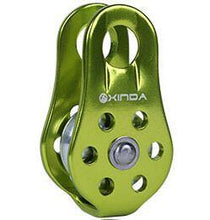Load image into Gallery viewer, XINDA Rock Climbing Pulley Fixed Sideplate Single Sheave Pulley Outdoor Survival Tool High Altitud Traverse Hauling Gear - My Active Store 
