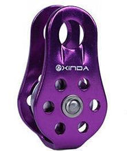 Load image into Gallery viewer, XINDA Rock Climbing Pulley Fixed Sideplate Single Sheave Pulley Outdoor Survival Tool High Altitud Traverse Hauling Gear - My Active Store 