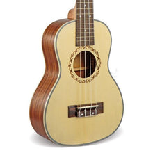 Load image into Gallery viewer, SevenAngel 23" Concert Ukulele 4 AQUILA Strings Hawaiian Mini Guitar Uku Acoustic Guitar Ukelele 12 Patterns guitarra send gifts - My Active Store 