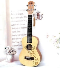 Load image into Gallery viewer, SevenAngel 23" Concert Ukulele 4 AQUILA Strings Hawaiian Mini Guitar Uku Acoustic Guitar Ukelele 12 Patterns guitarra send gifts - My Active Store 