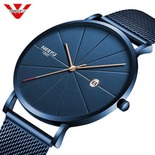Load image into Gallery viewer, NIBOSI Ultra Thin Fashion Men Watch Top Luxury Brand Business Quartz Watches Waterproof Sports Watch Men Clock Relogio Masculino - My Active Store 