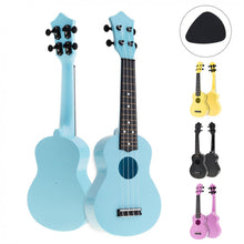 Load image into Gallery viewer, 21 Inch Colorful Acoustic Ukulele Uke 4 Strings Hawaii Guitar Guitarra Musica Instrument for Kids and Music Beginner - My Active Store 