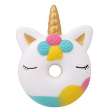 Load image into Gallery viewer, New Galaxy Ice Cream Cat Kitty Squishy Slow Rising Cute Jumbo Strap Soft Squeeze Scented Bread Cake Toy Gift Kid Fun 11*11*7CM - My Active Store 