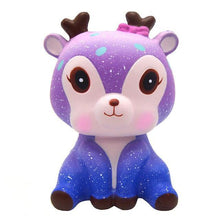 Load image into Gallery viewer, New Galaxy Ice Cream Cat Kitty Squishy Slow Rising Cute Jumbo Strap Soft Squeeze Scented Bread Cake Toy Gift Kid Fun 11*11*7CM - My Active Store 