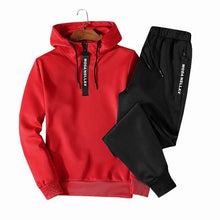 Load image into Gallery viewer, Men Clothing Set Sportswear 2018 Autumn New Hoodies Sweatshirts Sporting Sets Men's Tracksuits Two Piece Hoodies+Pants 2pcs Sets - My Active Store 