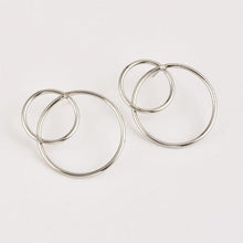 Load image into Gallery viewer, New Fashion Gold Star Moon Shape Earrings Simple Ear Ring Ethnic Jewelry Gift Crystal Round Geometric Earrings for Women Bijoux - My Active Store 