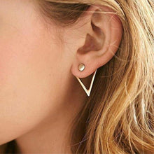 Load image into Gallery viewer, New Fashion Gold Star Moon Shape Earrings Simple Ear Ring Ethnic Jewelry Gift Crystal Round Geometric Earrings for Women Bijoux - My Active Store 