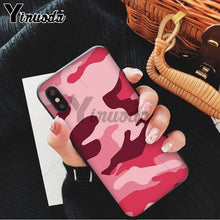 Load image into Gallery viewer, Yinuoda Camouflage Pattern Camo military Army Black Soft Shell Phone Cover for Apple iPhone 8 7 6 6S Plus X XS MAX 5 5S SE XR - My Active Store 