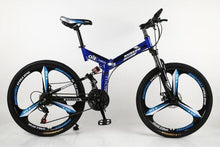 Load image into Gallery viewer, KUBEEN mountain bike 26-inch steel 21-speed bicycles dual disc brakes variable speed road bikes racing bicycle BMX Bike - My Active Store 