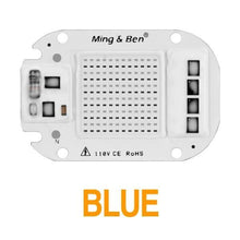 Load image into Gallery viewer, LED COB Lamp Bead 110V 220V 20W 30W 50W Smart IC LED Chip DIY For LED Floodlight Decoration Red Green Blue Yellow Warm Day White - My Active Store 
