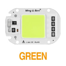 Load image into Gallery viewer, LED COB Lamp Bead 110V 220V 20W 30W 50W Smart IC LED Chip DIY For LED Floodlight Decoration Red Green Blue Yellow Warm Day White - My Active Store 