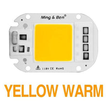Load image into Gallery viewer, LED COB Lamp Bead 110V 220V 20W 30W 50W Smart IC LED Chip DIY For LED Floodlight Decoration Red Green Blue Yellow Warm Day White - My Active Store 