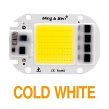 Load image into Gallery viewer, LED COB Lamp Bead 110V 220V 20W 30W 50W Smart IC LED Chip DIY For LED Floodlight Decoration Red Green Blue Yellow Warm Day White - My Active Store 