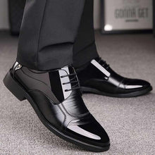 Load image into Gallery viewer, Luxury Business Oxford Leather Shoes Men Breathable Rubber Formal Dress Shoes Male Office Wedding Flats Footwear Mocassin Homme - My Active Store 