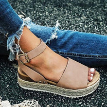 Load image into Gallery viewer, Women Sandals Plus Size Wedges Shoes For Women High Heels Sandals Summer Shoes 2019 Flip Flop Chaussures Femme Platform Sandals - My Active Store 
