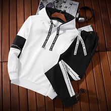 Load image into Gallery viewer, Men Clothing Set Sportswear 2018 Autumn New Hoodies Sweatshirts Sporting Sets Men's Tracksuits Two Piece Hoodies+Pants 2pcs Sets - My Active Store 