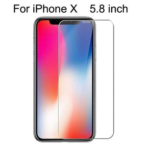 10Pcs Tempered Glass For iPhone X XS MAX XR 4 4s 5 5s SE 5c Screen Protective Film For iPhone 6 6s 7 8 Plus X 11 Glass Protector - My Active Store 