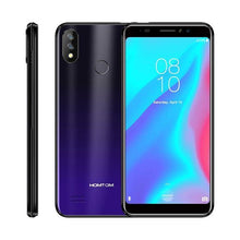 Load image into Gallery viewer, HOMTOM C8 Mobile Phone 5.5"18:9 Full Display Android 8.1 MT6739 Quad Core 2GB+16GB Smartphone Face Unlock Fingerprint ID 4G FDD - My Active Store 